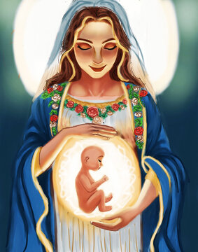 Nossa senhora m&atilde;e de Deus