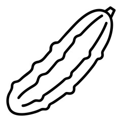 cucumber icon illustration