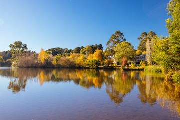 Lake Daylesford in Victoria Australia