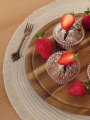 Erdbeerschokoladentörtchen