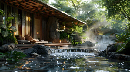Eco Friendly Hot Springs: Luxury  Sustainability Combined in a Resort Setting