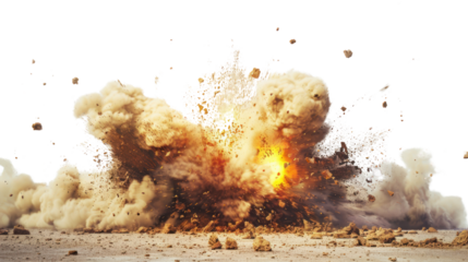 Explosion border isolated on transparent and white background.PNG image.