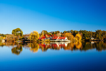 Lake Daylesford in Victoria Australia
