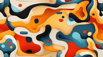 Create a seamless repeating pattern using the attached image as a starting point