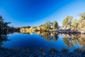 Obraz premium Lake Daylesford in Victoria Australia