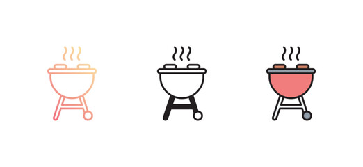 Budget icon design with white background stock illustration