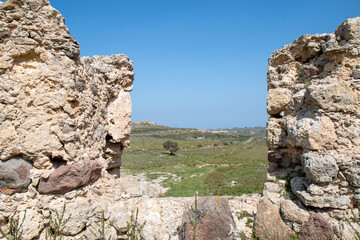castle ruins of Antimachia Castle Kos Island South Aegean Region (Südliche Ägäis) Greece