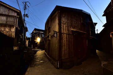 佐渡島の宿根木にある三角家