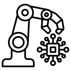 robot hand Icon