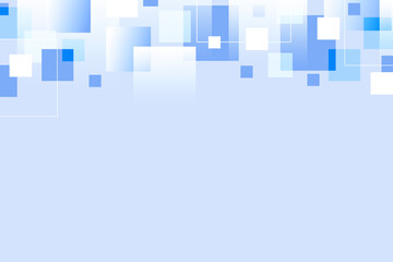 Obraz premium Abstract geometric background gradient soft light blue bokeh for Graphic Business background hitech technology digital design illustration web template background backdrop desktop wallpaper bubbles