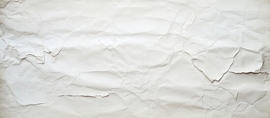 The copy space image features a vintage inspired crumpled paper texture with visible cracks and wrinkles on a white background