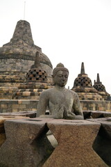 Fototapeta premium burobudur, indonisia, architecture