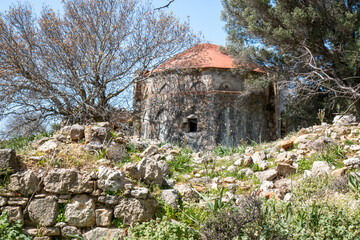 castle ruins of Antimachia Castle Kos Island South Aegean Region (Südliche Ägäis) Greece
