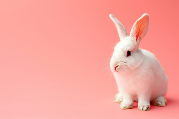 one white rabbit