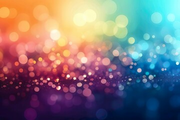 Captivating Array of Colorful Bokeh: An Inspirational Background for Graphic and Web Design Projects