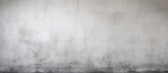 Obraz premium A textured cement wall coated with white paint providing a visually appealing copy space image