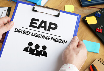 Employee assistance program EAP as Business concept