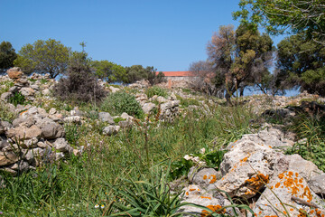 castle ruins of Antimachia Castle Kos Island South Aegean Region (Südliche Ägäis) Greece