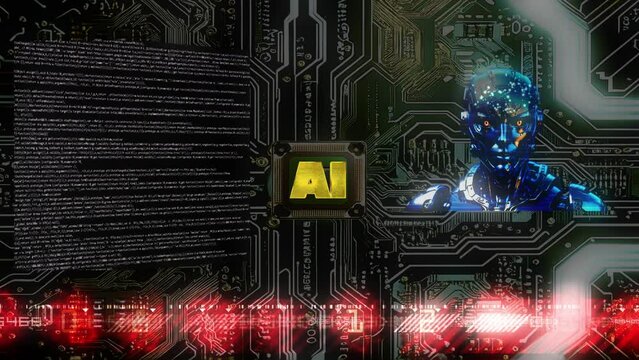 Vis&atilde;o art&iacute;stica do fluxo de dados em uma intelig&ecirc;ncia artificial 