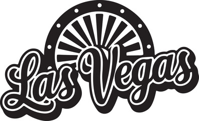 Las Vegas Poker Table Vector © PapaGray
