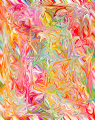 Colorful curvy lines, color waves, curve background design.