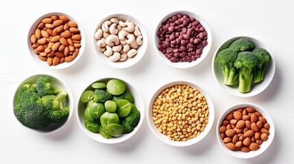 Healthy vegetarian food concept