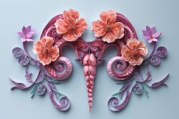 Gynecologic concept: a visual narrative of the uterus and the miracle of newborn life, capturing the beauty and significance of the reproductive journey in intimate and tender moments. 