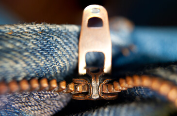 close up of a zipper © Ylmaz