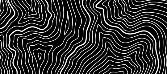 Wavy Contour background. Topographic contour background. contour lines background. Topographic map background. Abstract wavy background.