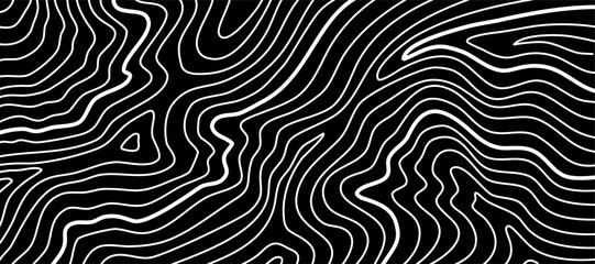 Wavy Contour background. Topographic contour background. contour lines background. Topographic map background. Abstract wavy background.