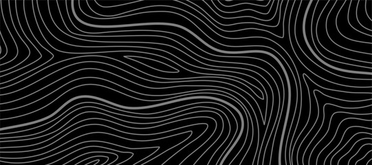 Wavy Contour background. Topographic contour background. contour lines background. Topographic map background. Abstract wavy background.