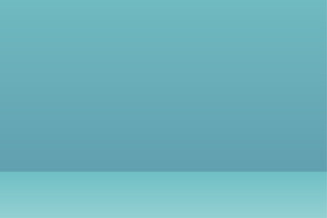 Fototapeta premium Abstract sky blue gradient blurred background. Vector illustration.