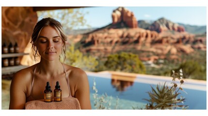 an aromatherapy session in a spa