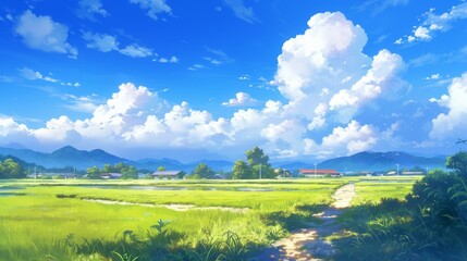 Ethereal landscapes evoke feelings of serenity and calmness