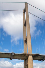 Obraz premium The Humber Bridge, East Riding of Yorkshire