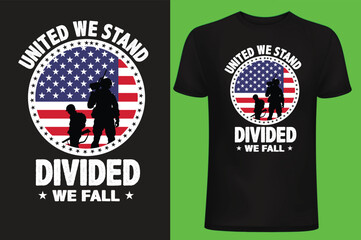  American Flag independence day t shirt design