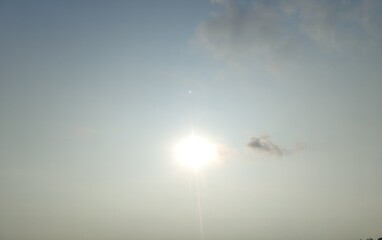 sun in the sky