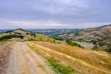 Naklejka premium Paesaggio appennino Emilia Romagna