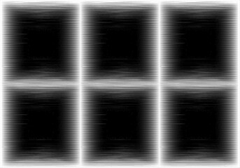 Patrón de muchos puntos o cuadrados negros en fondo blanco.