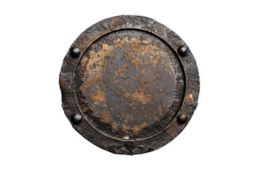 Fototapeta premium rusty metal texture with rivets