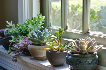 The Beauty of a Thriving Succulent Garden, Unveiling the Delight of a Flourishing Garden