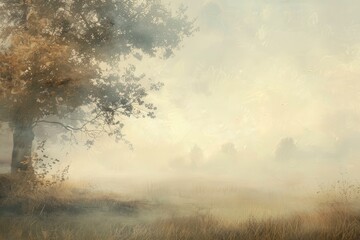 Exploring the Delicate Layers of Mist, Unveiling Subtle Textures and Tones