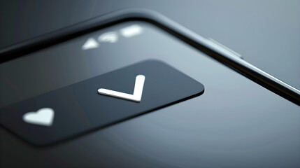 Depiction of Lowercase Double v (vv) in a Text Message on Smartphone Screen