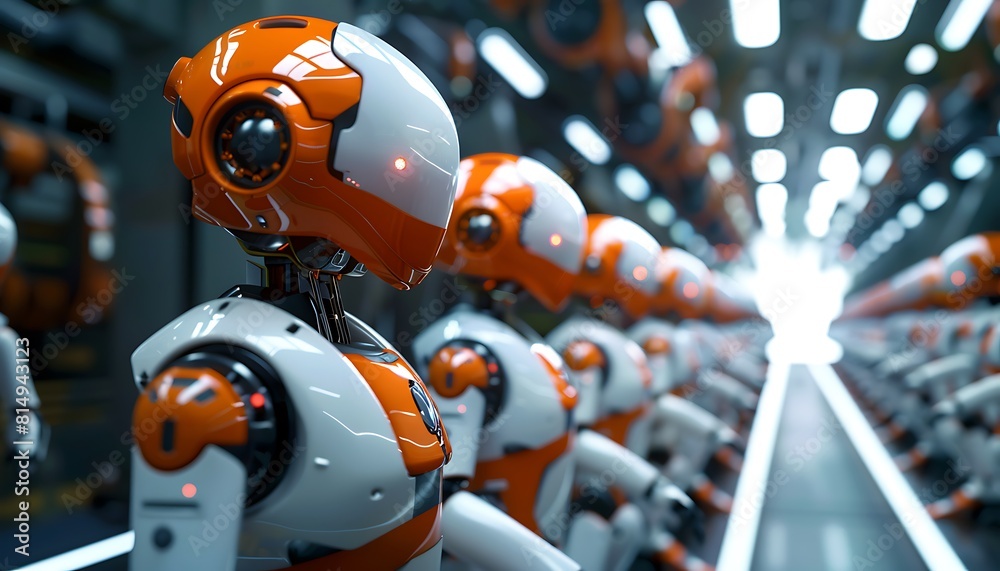 Poster AI driven precision in robotic assembly lines