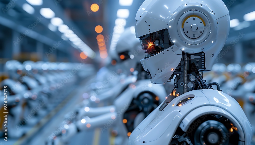 Poster AI driven precision in robotic assembly lines