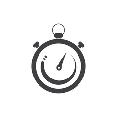 Clock and time icon