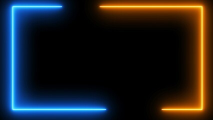 Led Light Background Stage Concert Screen Laser Glowing Neon Light Motion Background Design kaleidoscope pattern color loop futuristic seamless neon