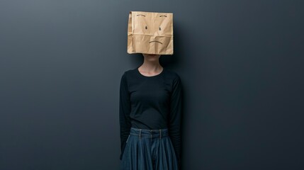 Woman with a Concealed Face