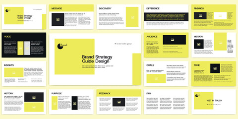 Brand Strategy Guide Design Layout Landscape
