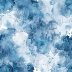 Obraz premium Watercolor Ink seamless pattern background